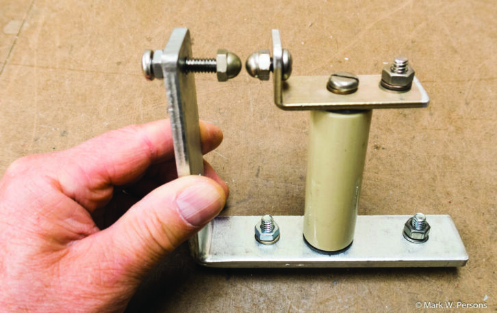Fig. 1: An inexpensive arc gap protector.
