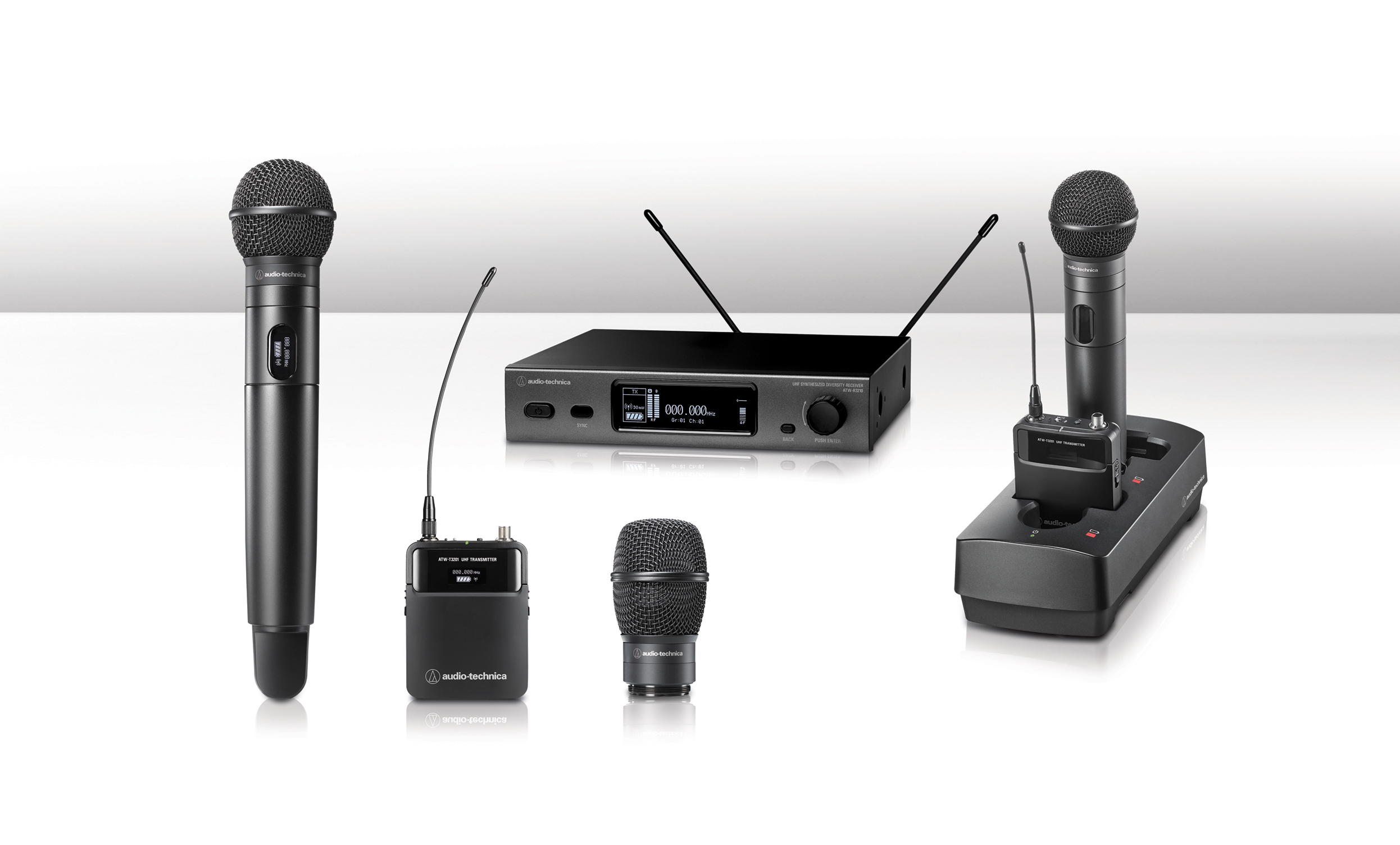 NAB Sneak Peek AudioTechnica Release Upgraded 3000 Wireless Mic System Radio World
