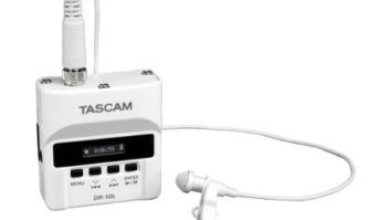 Tascam, DR10L, lavalier microphone, audio recorder