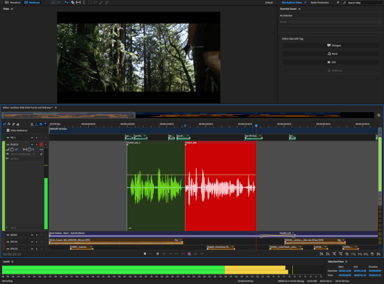 Adobe, Audition, DAW software, 2019 NAB Show