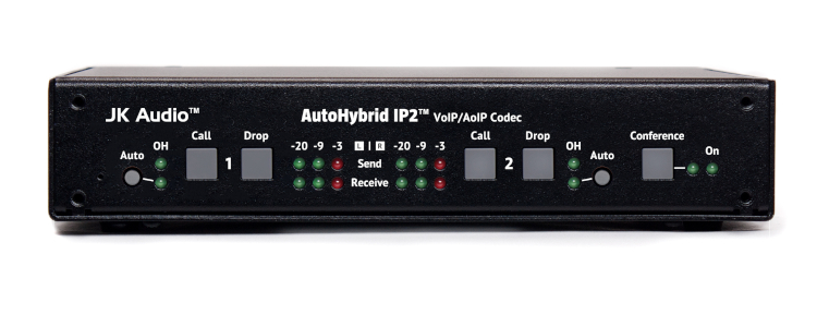 JK Audio, AutoHybrid IP2, Opus codec, 2019 NAB Show