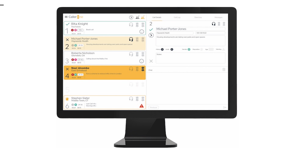 IBC Sneak Peek Broadcast Bionics Caller One Eases Call Management