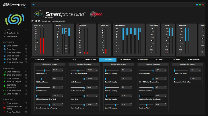 Broadcast Partners, SmartRadio, Smart Processing