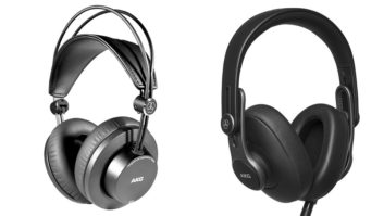 AKG 275 and AKG 371 headphones