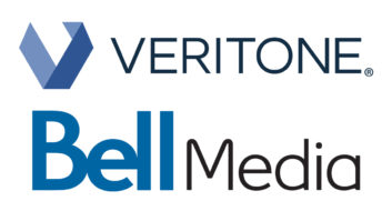 Veritone and Bell Media logos