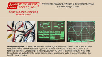 Parking Lot Radio website