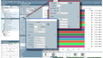 Audio Precision, APx500, Version 6 software, audio analyzer