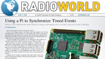 Radio World Engineering Extra, 6-17-2020 cover