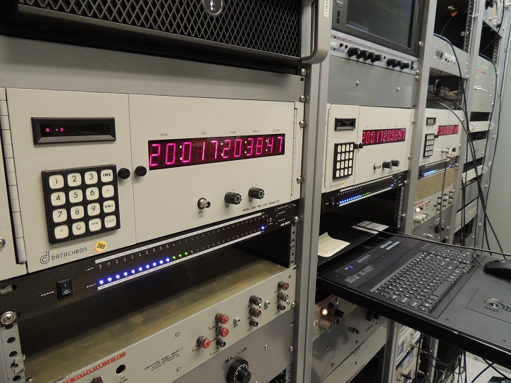 Timecode generators at WWV.