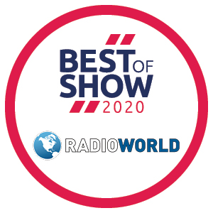 Radio World Best of Show Award 2020 logo