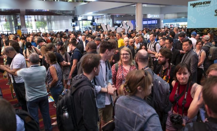 NAB Show 2019 crowds by Jim Peck for Radio World