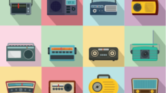 Colorful rows of radios iStock Getty Images Plus
