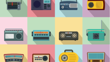 Colorful rows of radios iStock Getty Images Plus