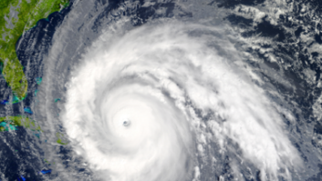 Hurricane image from We Are Broadcasters website