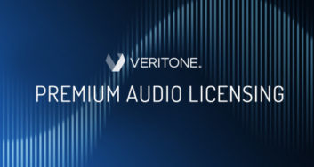 Veritone audio licensing logo