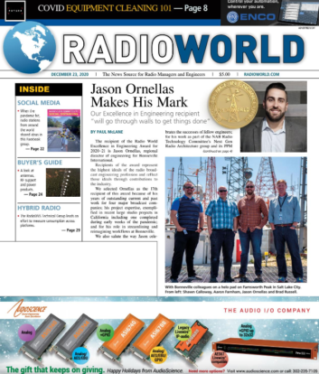 Cover of Radio World Dec 23 2020 issue