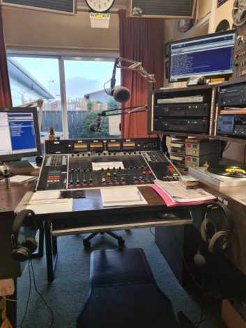 Studio at Radio Woodville