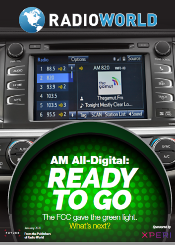 cover of Radio World ebook "AM All-Digital Ready to Go"