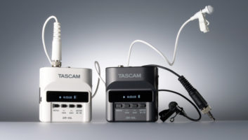 TASCAM, DR-10L, digital audio recorders, TM-10L, lavalier microphones