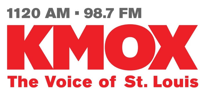 Entercom KMOX logo with FM signal