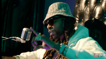 Rapper 2 Chainz performs on NPR's Tiny Desk series from his nail salon in Atlanta.