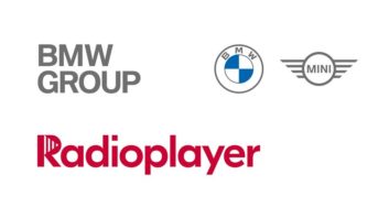 Radioplwyer and BMW logos