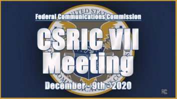 Communications Security, Reliability, and Interoperability Council, CSRIC, wireless network communications security, FCC, Federal Communications Commission, 5G