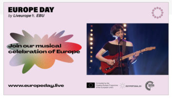 Liveurope, European Broadcasting Union, EBU, live music, Europe Day