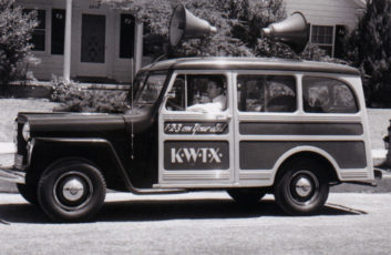 KWTX(AM), M.N. Buddy Bostick, Willys Jeep station wagon, Waco Texas