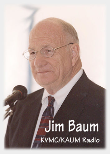Jim Baum, KAUM, KVMC