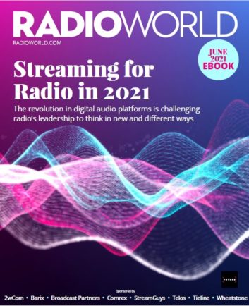 Radio World ebook Streaming for Radio cover