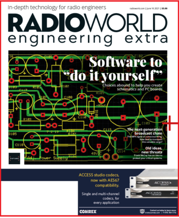 Radio World Engineering Extra June 16 2021 issue cover