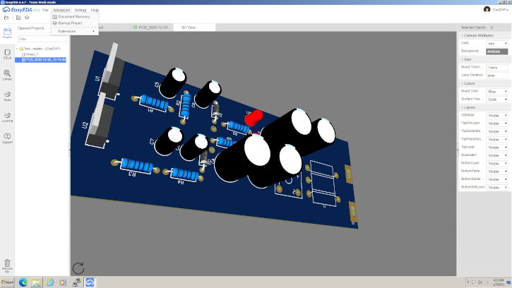 Radio World Engineering Extra, electronics CAD software, freeware, EasyEDA