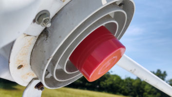 satellite feedhorn, insectproofing
