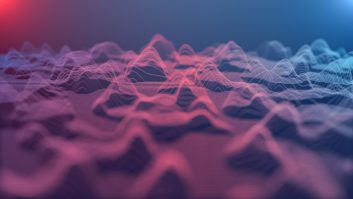 Audio waves concept image
