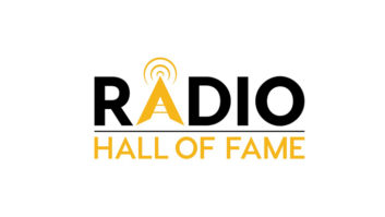Radio Hall of Fame logo with white border