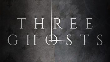 Graphic for the "Three Ghosts" podcast