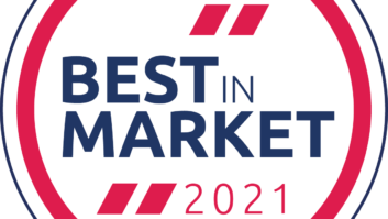 Best in Market award logo for 2021