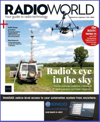 Radio World Sept 15 2021 cover