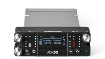 Shure, ADX5D, wireless microphone receivers