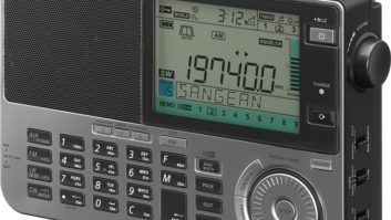 Sangean’s ATS-909X2 portable shortwave receiver.