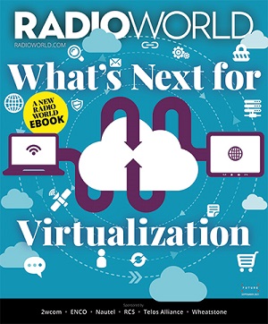 Cover Radio World eBook sept 2021 virtualization