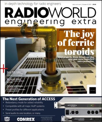Cover of RW Engineering Extra Oct. 20 2021