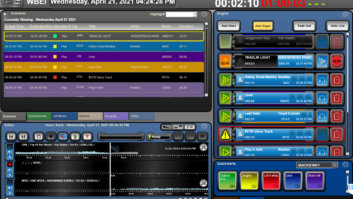 A user screen on BE’s AudioVAULT V11.