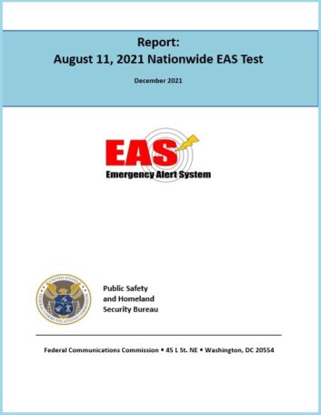 eas 2021 nationwide test report cover