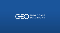 GeoBroadcast Solutions name on blue background 1