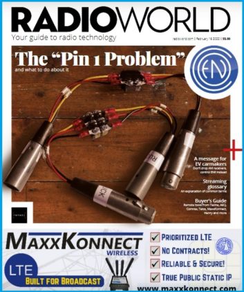 Radio World cover Feb 16 2022 issue 