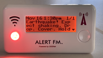 Alert FM receiver image