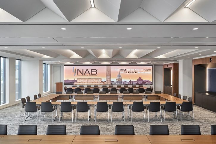 Large meeting room at new NAB HQ