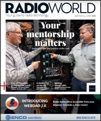 Cover of Radio World July 20, 2022